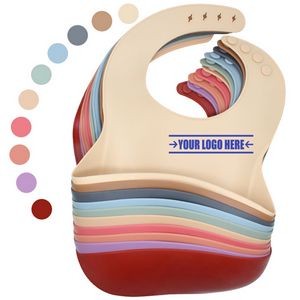 Silicone Baby Bib for Babies and Toddlers