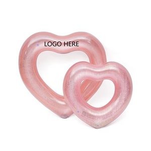 Heart Shaped Inflatable PVC Swimming Rings