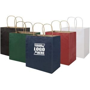 Gift Bags with Handles Kraft Retail Shopping Paper Bag