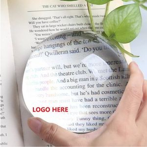 Crystal Dome Magnifier Paperweight