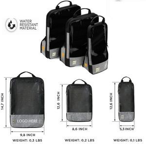 3-Pieces Travel Storage Bag Waterproof