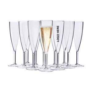 5oz Acrylic Champagne Flute/ Glass