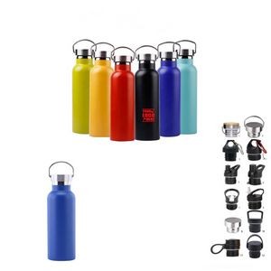 21 Oz. Vacuum Insulated Stainless Steel Water Bottle