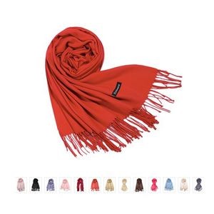 Solid Color Winter Soft Pashmina Scarf