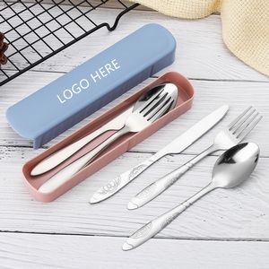 Flatware Set With Case
