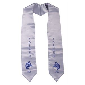 Two Side Embroidery Stole- Special Order