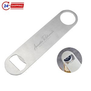 Large Stainless Steel Bbottle Opener With Handle