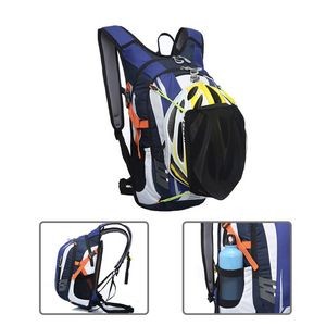 Foldable Cycling Backpack W/ Helmet Net Pouch