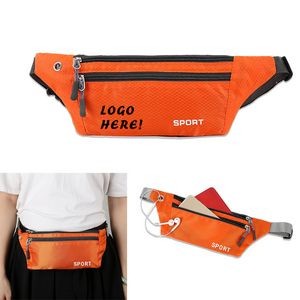 Outdoor Sports Fanny Pack w/ Two Pockets