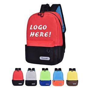 Custom Two-Tone Backpack / Color Blocking Backpack