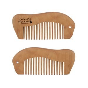 Fish-shaped Wood Comb (Economy Shipping)