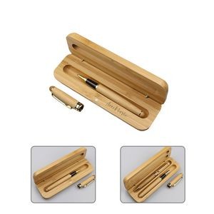 Bamboo Ballpoint Pen Set