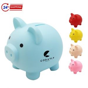 Large Piggy Anti-Fall Savings Bank