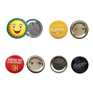 Custom Round Pin Back Button