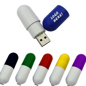 Pill Shaped USB Drive
