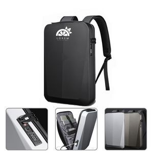 Hard Shell Backpack With USB Port