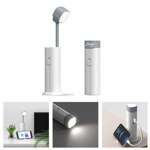 Multi-functional Portable LED Desk Lamp With Power bank