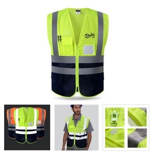 Safety Reflective Vest With Pockets
