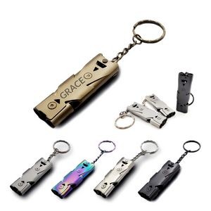 Emergency Survival Whistle Key Chain