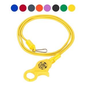 Casino Bungee Cord Lanyard With Lobster Claw