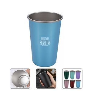 17 Oz Stainless Steel Shatterproof Pint Cup