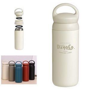 12 Oz. Insulated Travel Tumbler W/ Handle