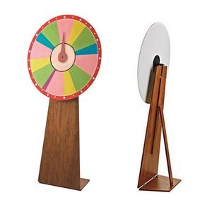 Custom Wooden Printed Prize Wheel