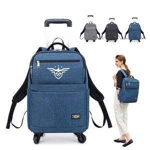 Removable Travel Backpack With wheel