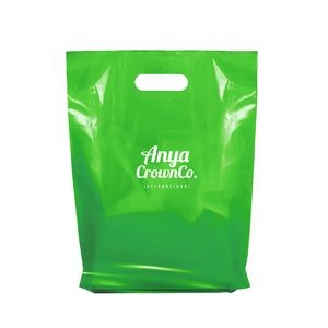 Plastic Bags With Die Cut Handles