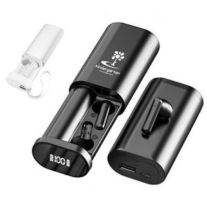Bluetooth Earbud w/ Slide Charging Case