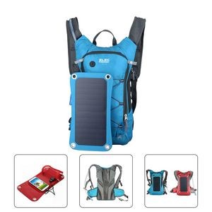 Solar Panel Hydration Backpack