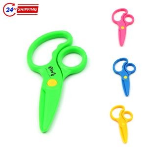 Colorful Eco-friendly Matte Plastic Small Scissors