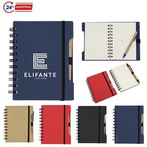 Environmental Spiral Notebook & Pen Set