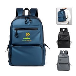 Waterproof Fabric Laptop Backpack with USB Charging Port