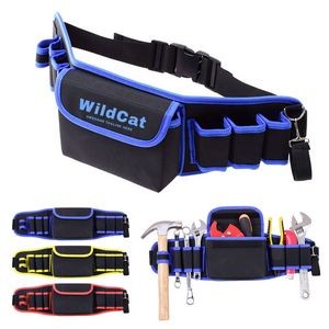 Multi-function Waist Belt Hardware Tools Pockets
