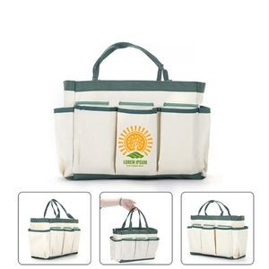 Garden Tool Tote Storage Bag with Pockets
