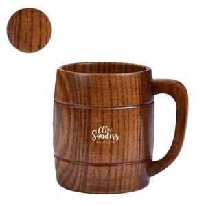 11 Oz. Wooden Beer Mug Cup