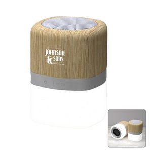 Bamboo Speaker w/Night Light