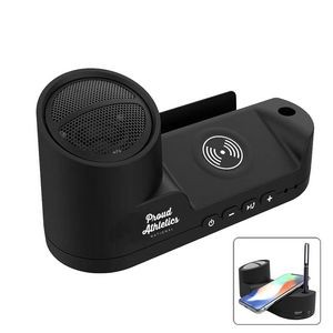 Desktop Phone Charger Station w/ Bluetooth Speaker