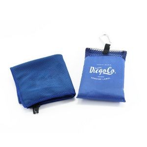 Quick Dry Cooling Towel w/Pouch