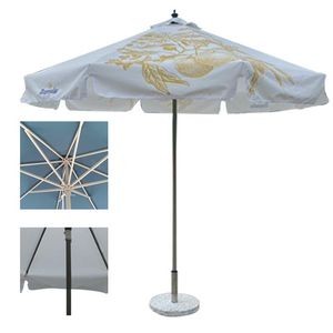 8 Panel Aluminum Market Promo Umbrella