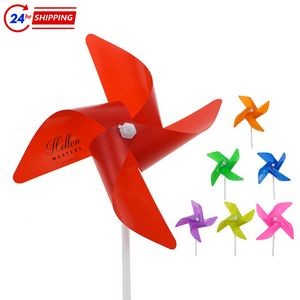 4.5 " Pure Color Four-leaf Windmill