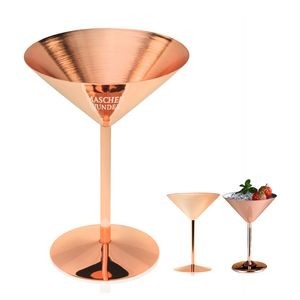 8 oz Copper Coated Martini Glasses