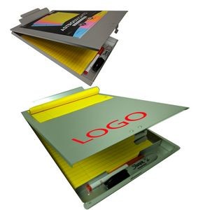 Durable Aluminum Clipboard with Storage.