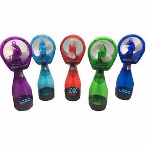 Water Spray Misting Handheld Fan (Sold in Assorted)
