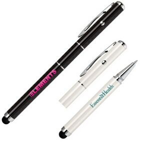 3 in 1 Stylus, Ballpoint Pen and Laser Pointer(engraved)