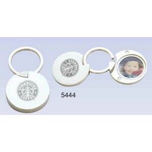 Chrome Keychain & Picture Holder