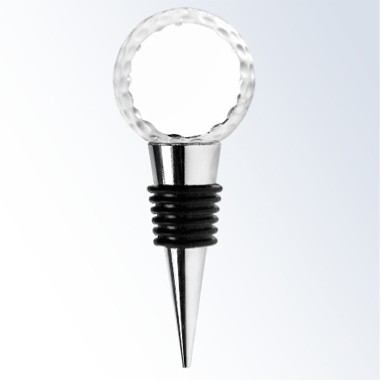 Optical Crystal Wine Stopper - Golf