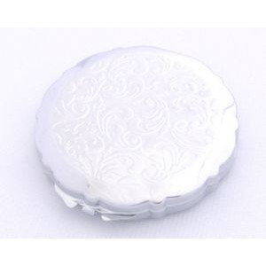 Compact Mirror With Floral Shape