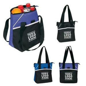 Bistro Insulated 6 Pack Or 8 Bottle Cooler Tote Bag